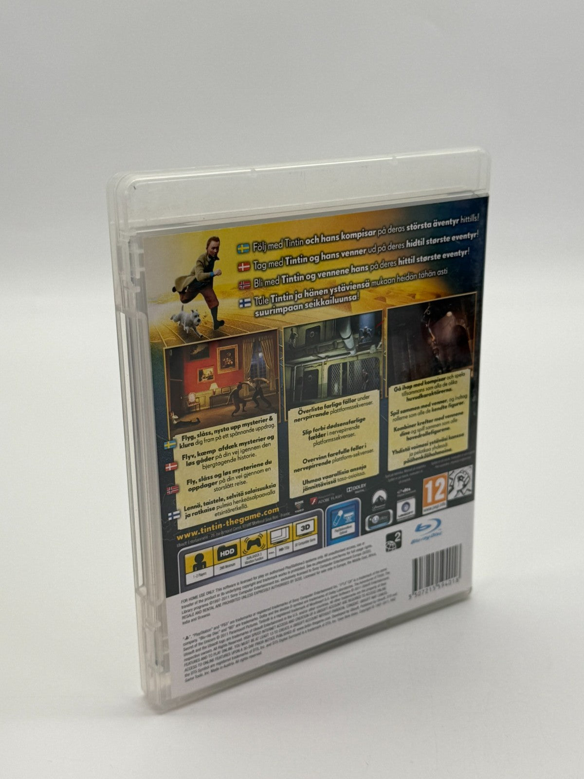 Les Aventures de Tintin - Le Secret de la Licorne Sony Playstation 3 PS3 CIB