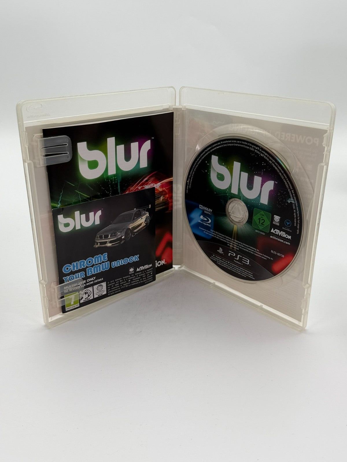 Blur Sony Playstation 3 Sehr guter Zustand CIB OVP