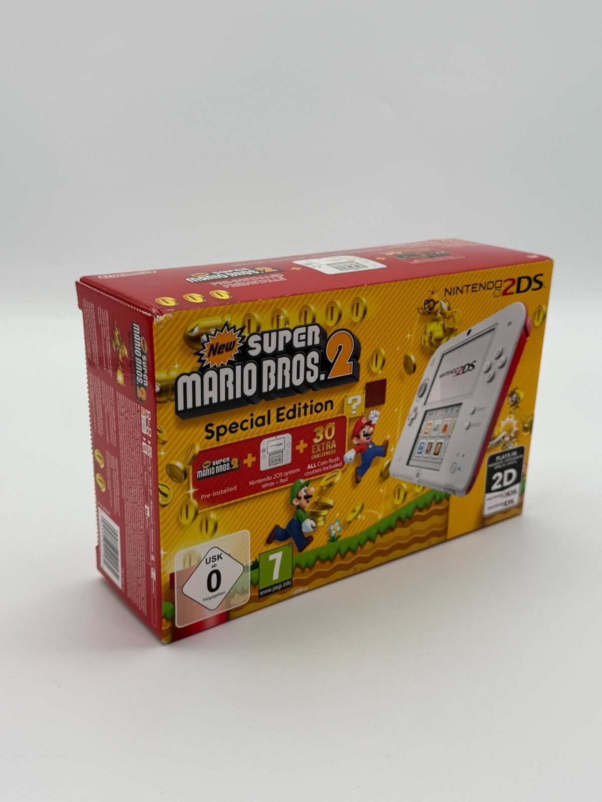 Nintendo 2DS New Super Mario Bros. 2 Special Edition Neu & Unbenutzt Selten