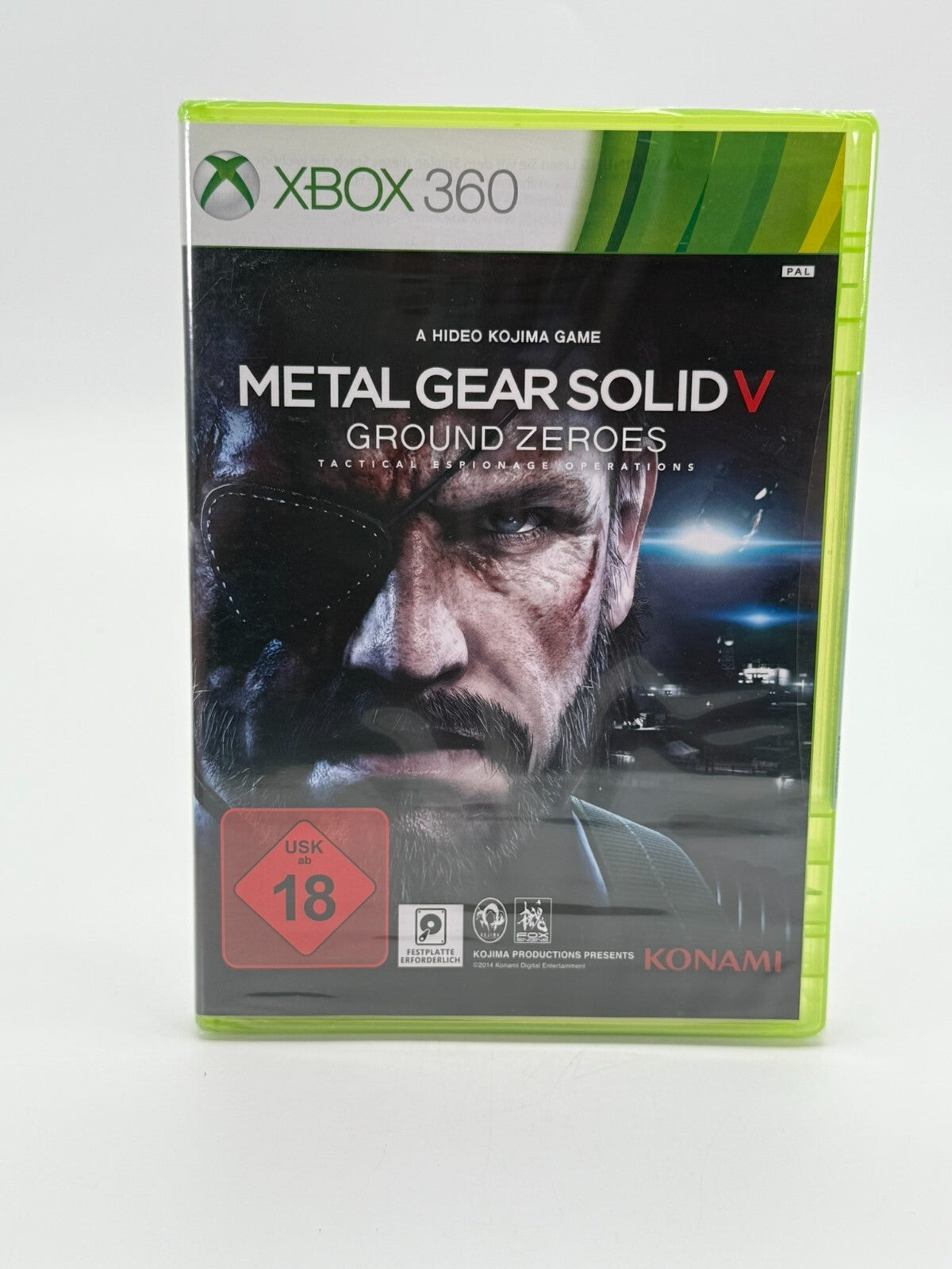 Metal Gear Solid V: Ground Zeroes Microsoft XBox 360 Factory Sealed Neu OVP Rare