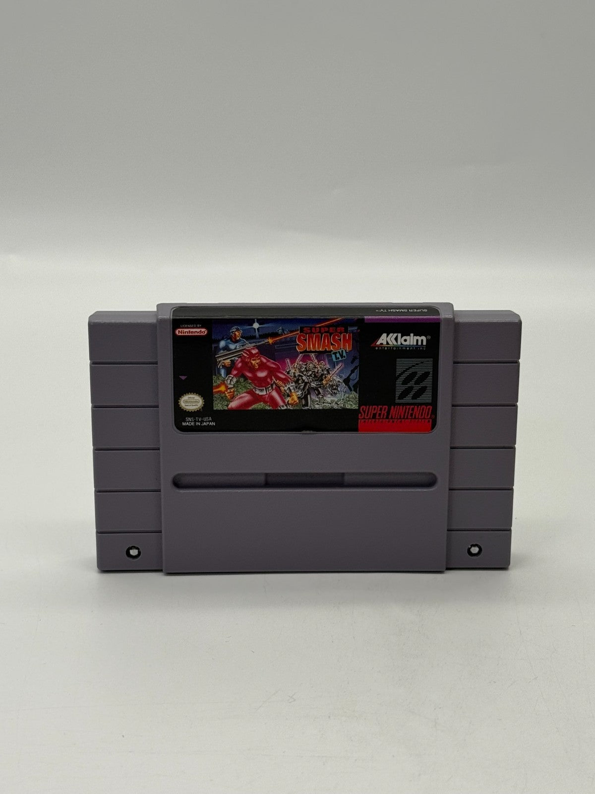 Super Smash T.V. Super Nintendo SNES NTSC-U/C gut - Sehr gut Modul + Anleitung
