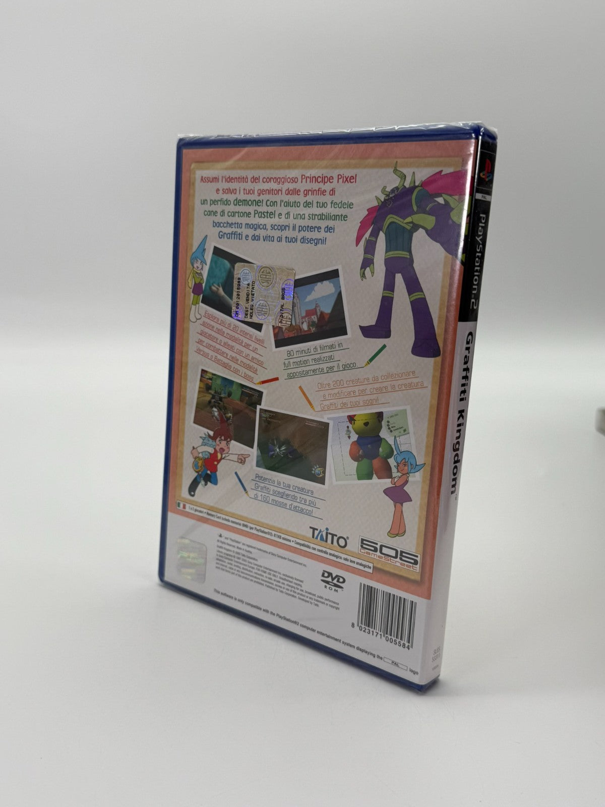 Graffiti Kingdom Sony Playstation 2 PS2 Scellé Neuf CIB OVP ITALIEN