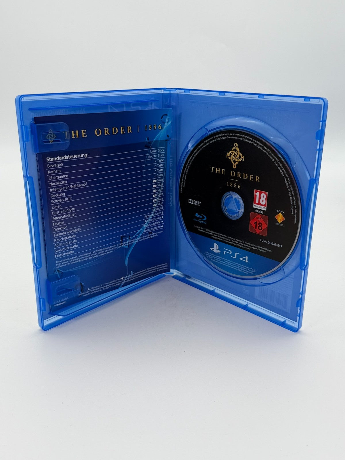 The Order 1886 Sony Playstation 4 guter Zustand CIB OVP