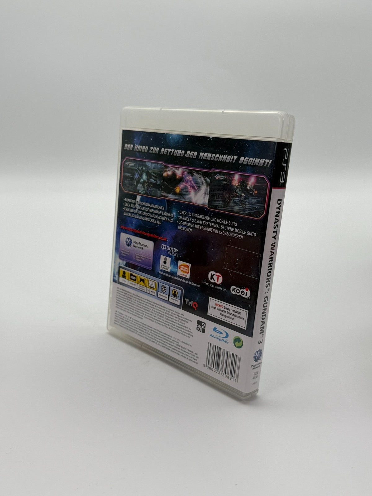 Dynasty Warriors Gundam 3 Sony Playstation 3 Sehr guter Zustand CIB OVP