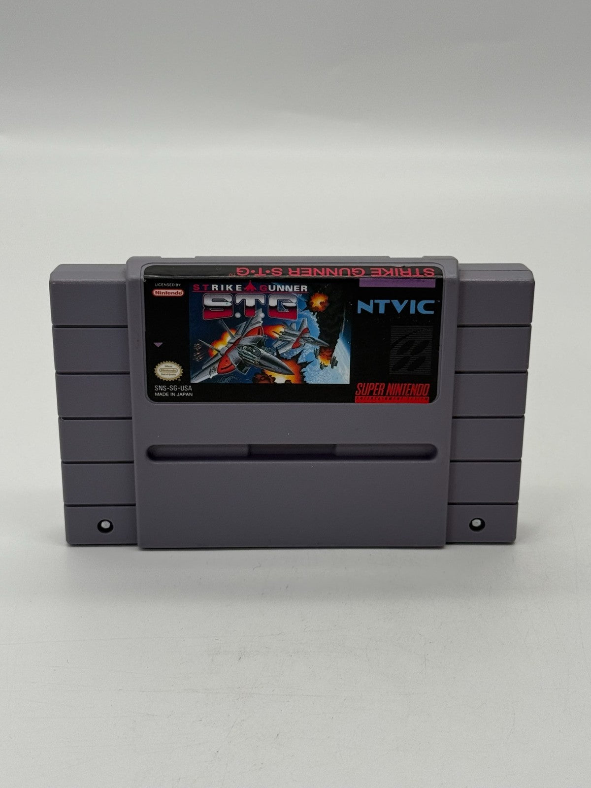 Strike Gunner S.T.G. Super Nintendo SNES NTSC-U/C bon - très bon + manuel