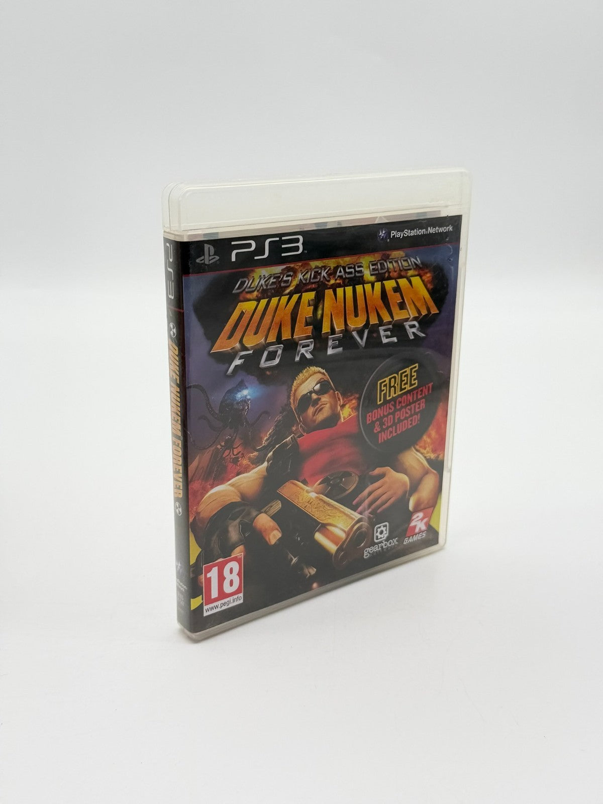 Duke Nukem Forever Dukes Kick Ass Edition Sony Playstation 3 + Poster & Brille
