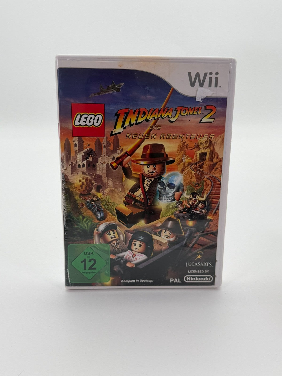 Lego Indiana Jones 2 Die Neuen Abenteuer Nintendo Wii Sehr guter Zustand CIB OVP