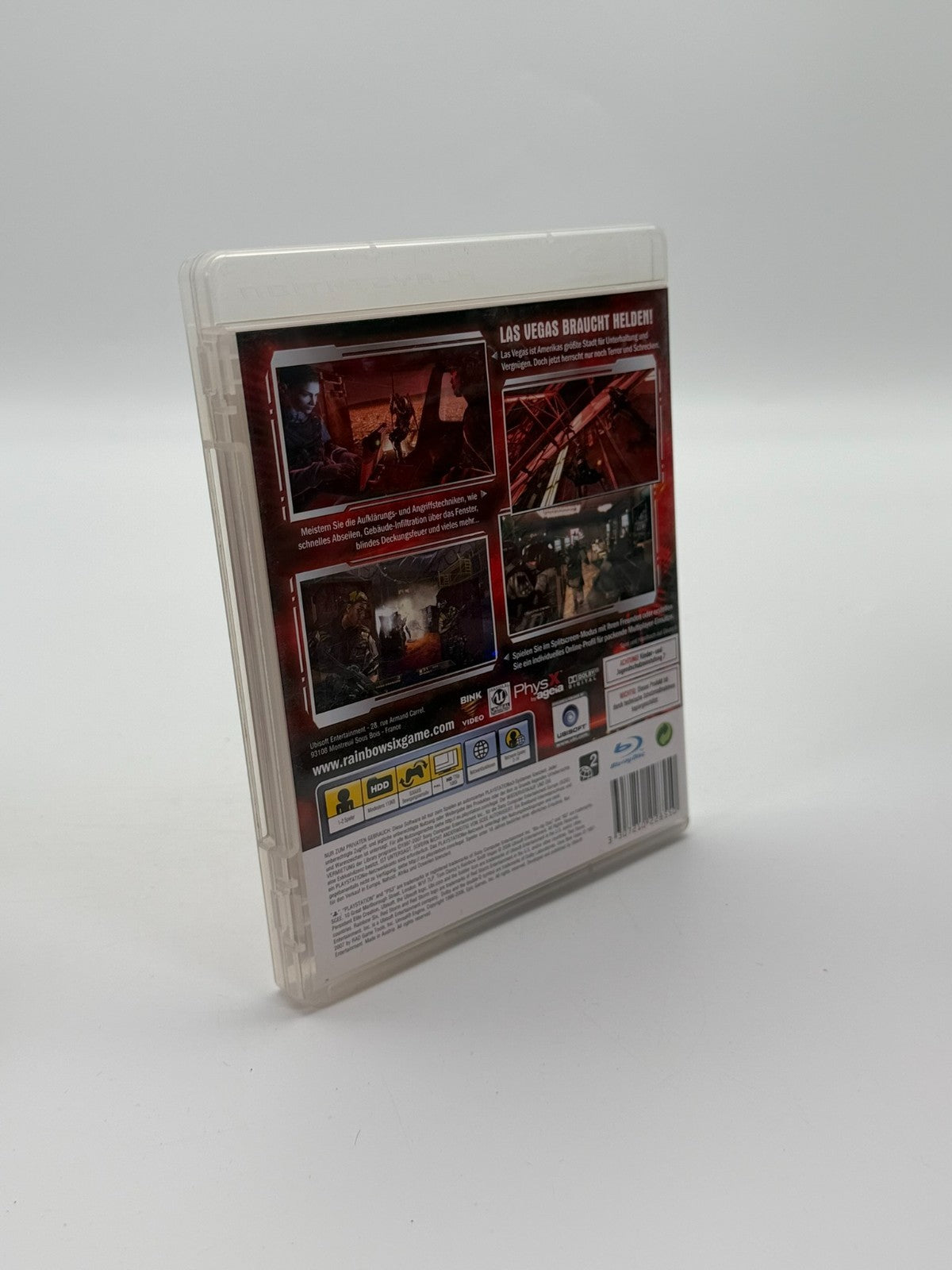 Tom Clancys Rainbow Six Vegas Sony Playstation 3 Sehr guter Zustand CIB OVP