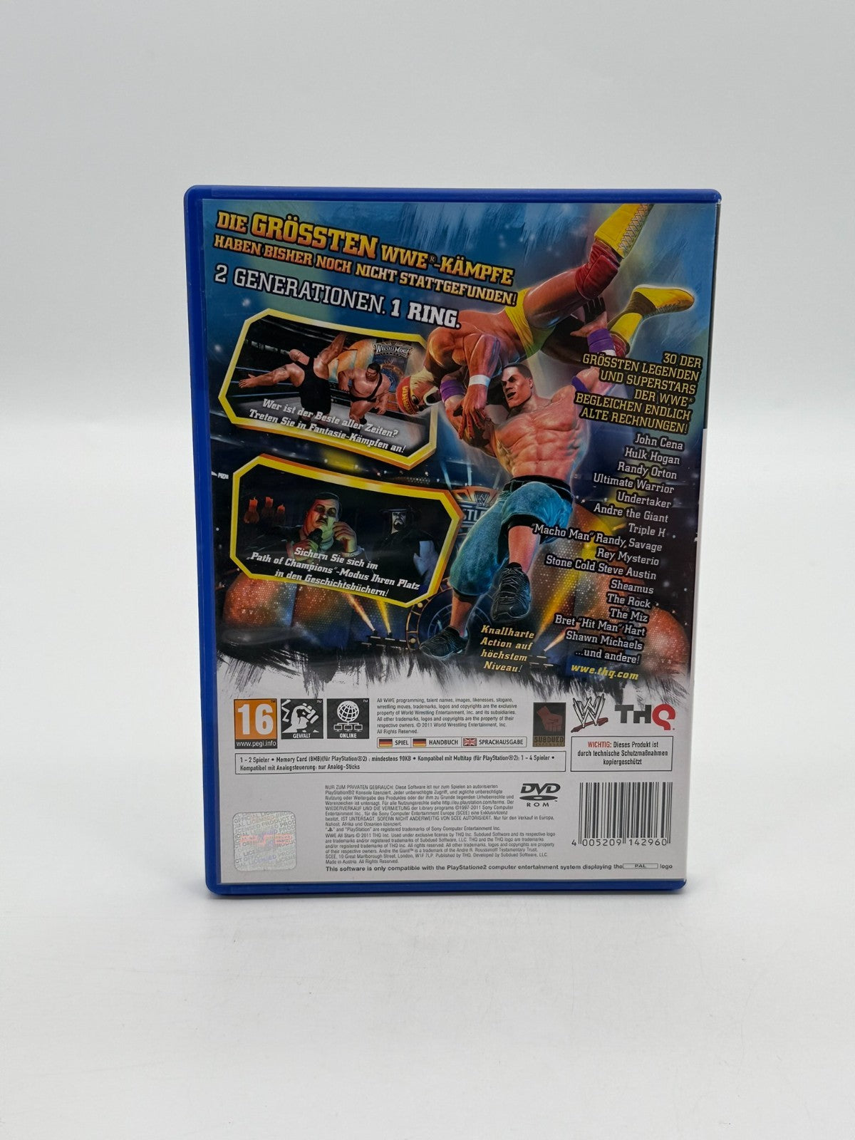 WWE All Stars Sony Playstation 2 guter Zustand CIB OVP
