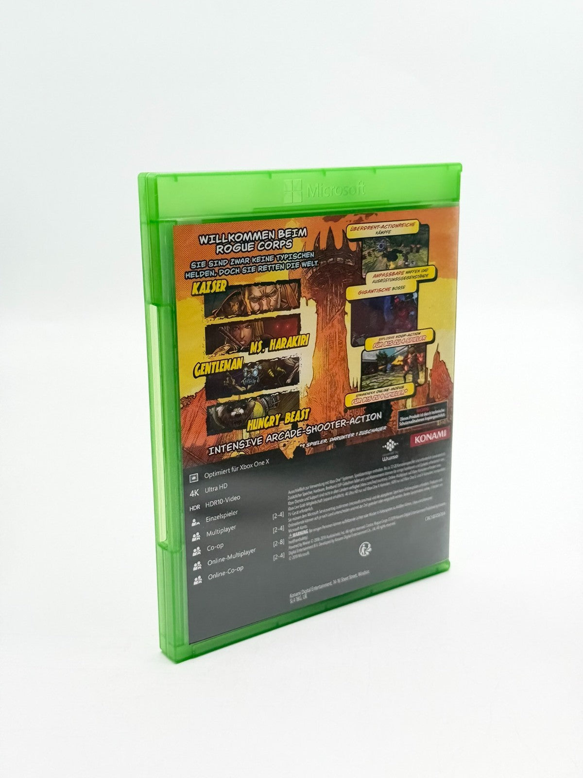 Contra Rogue Corps Microsoft Xbox One Très bon état CIB OVP