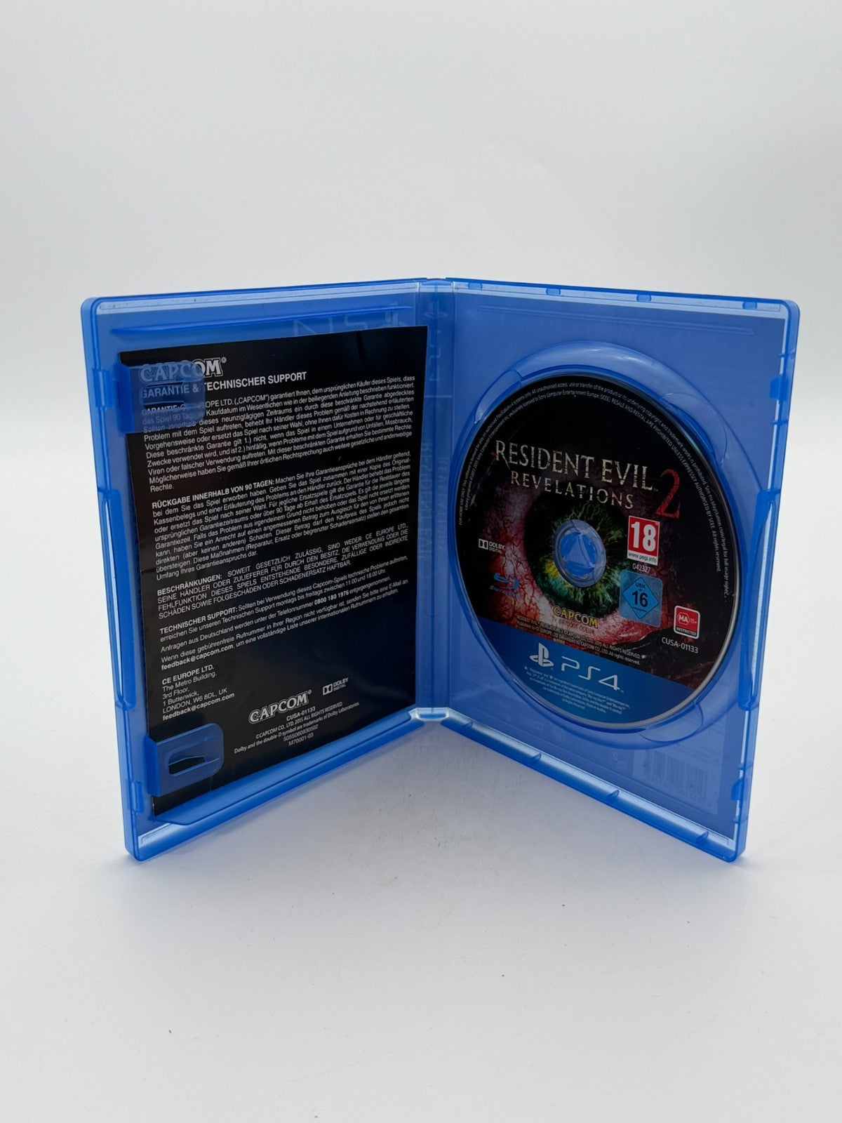 Resident Evil Revelations 2 Box Set Sony Playstation 4 guter Zustand CIB OVP