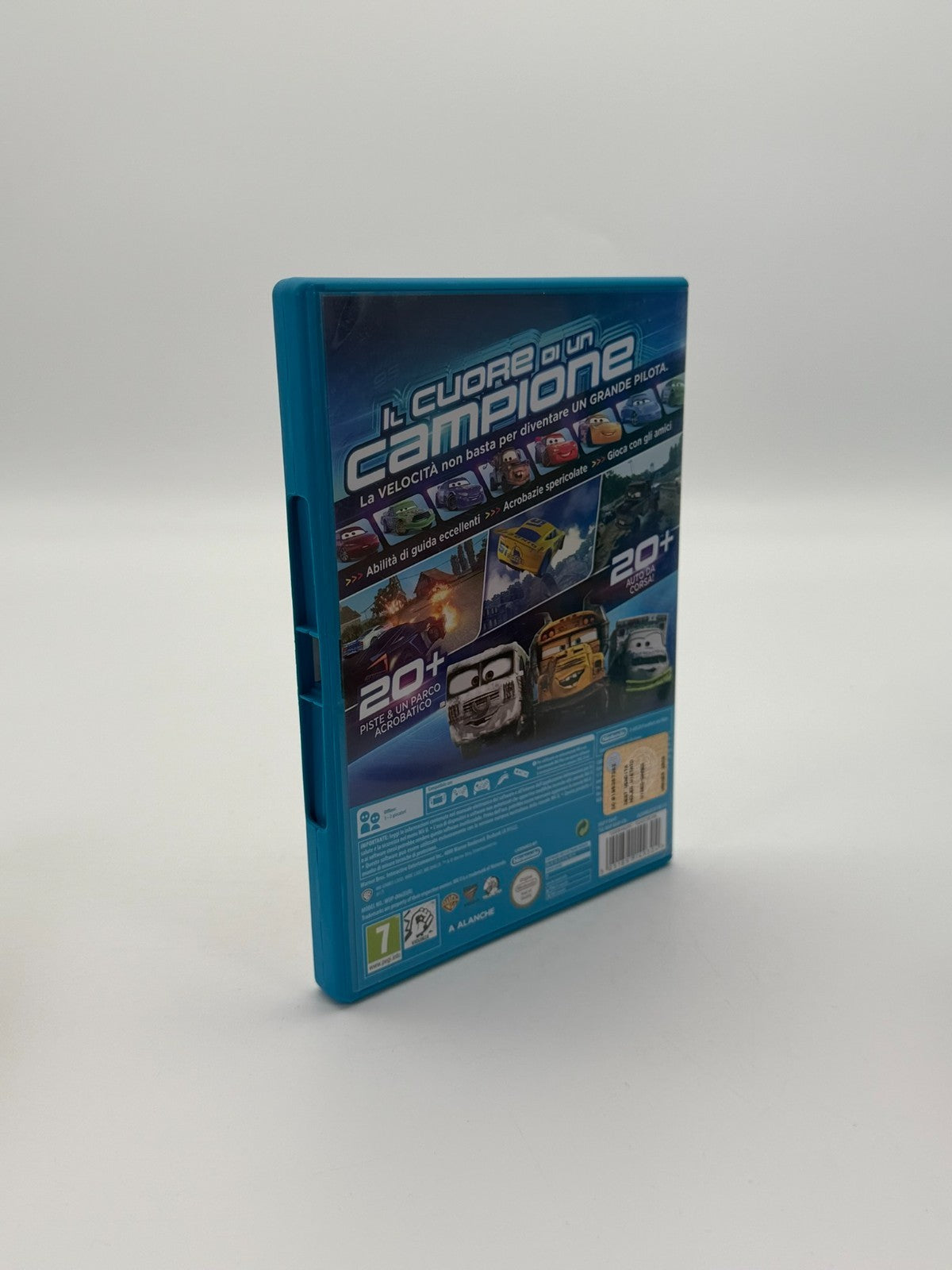Disney Pixar Cars 3 Nintendo Wii U IT VERSION Very good condition CIB OVP