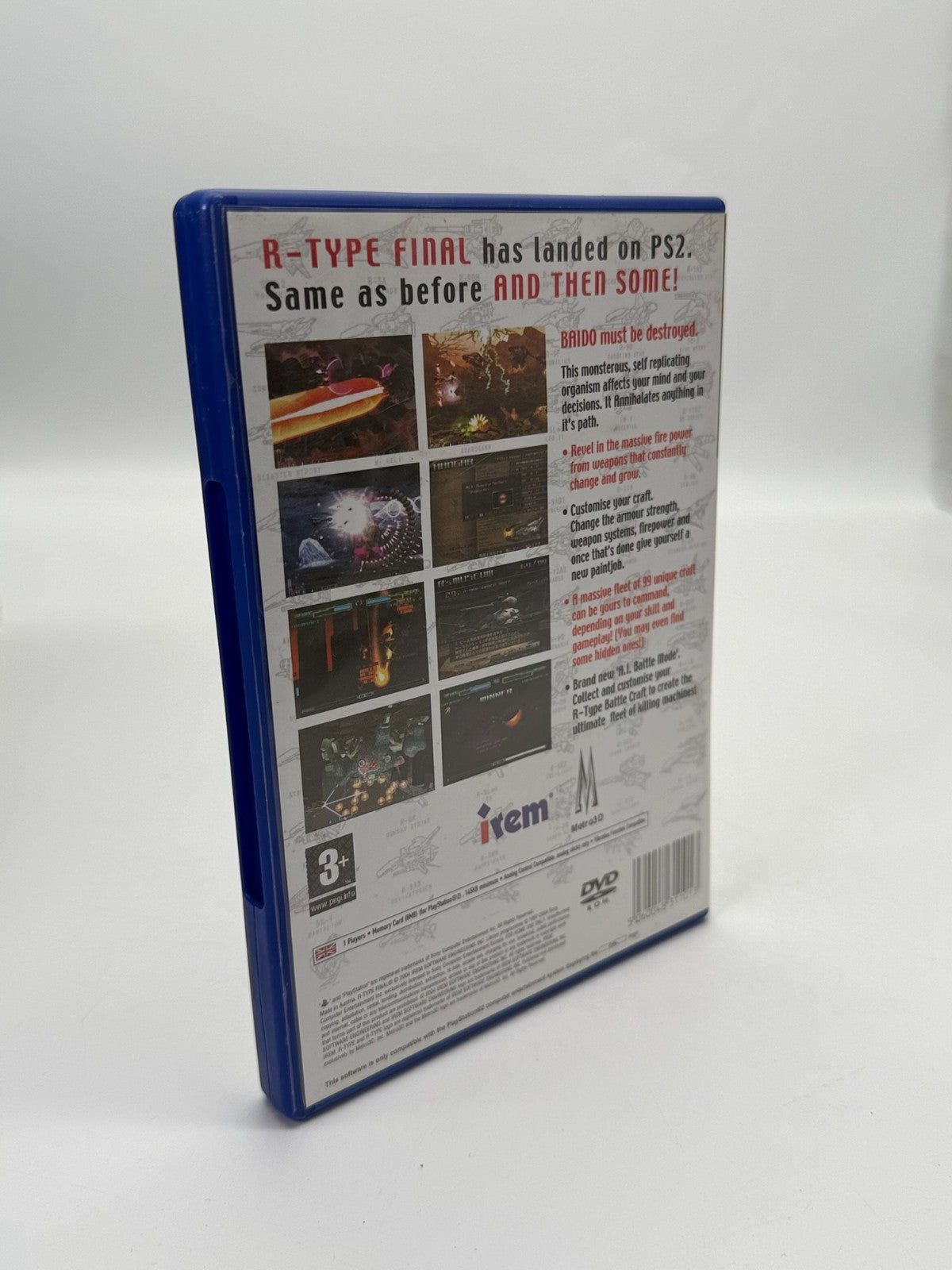 R-Type Final Sony Playstation 2 Sehr guter Zustand CIB OVP