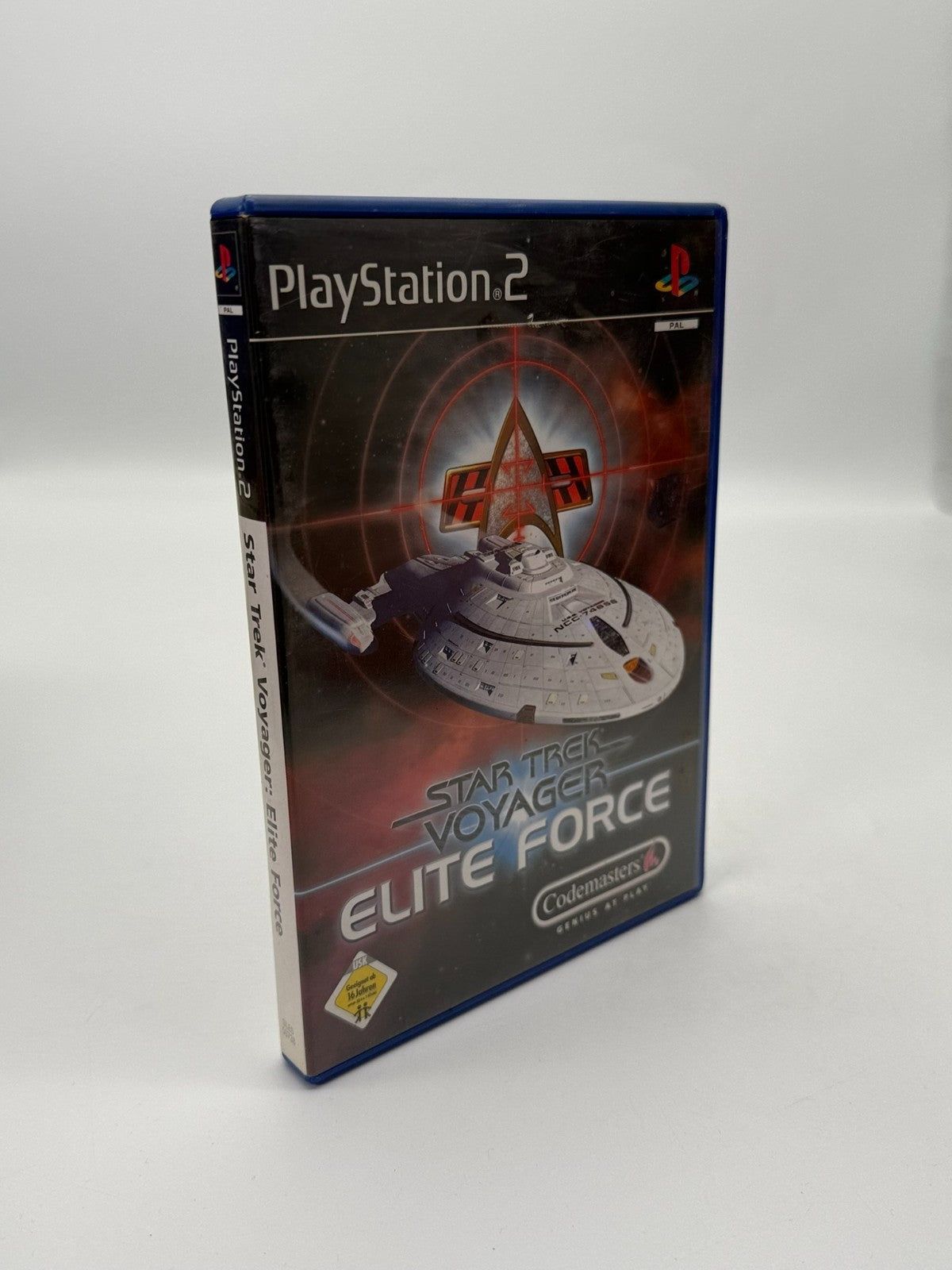 Star Trek Voyager Elite Force Sony Playstation 2 guter Zustand CIB OVP