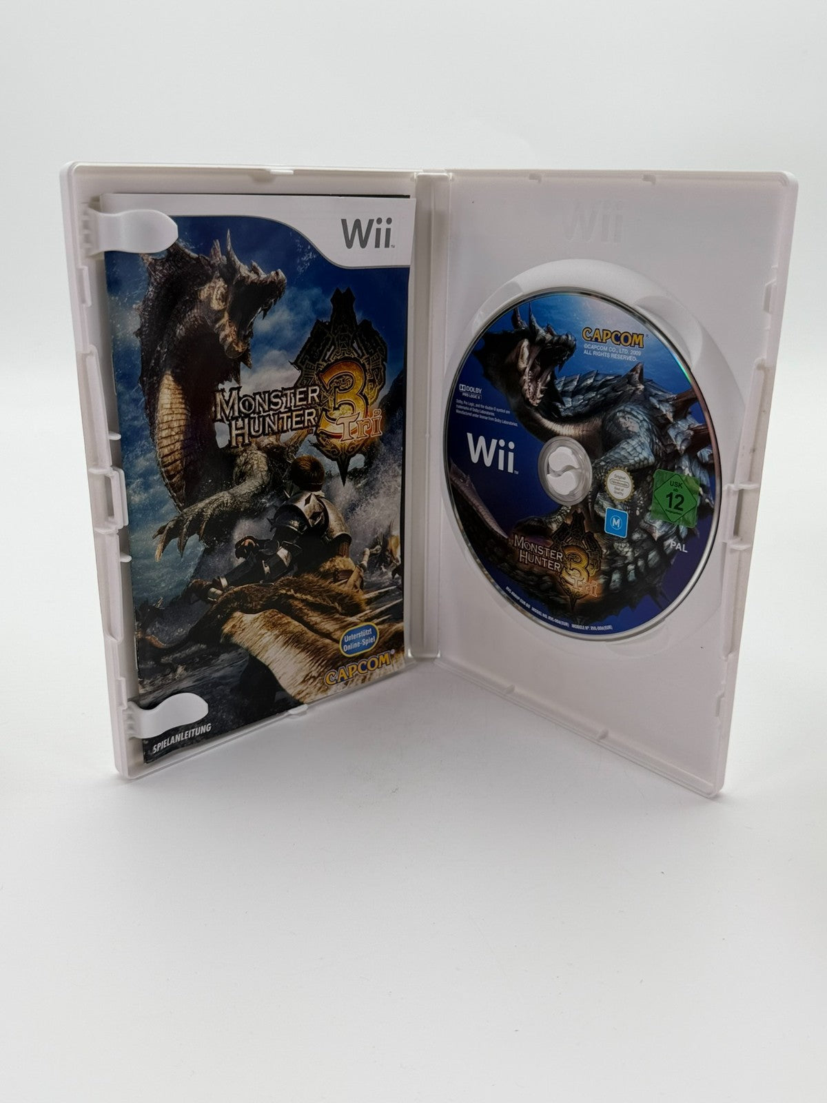 Monster Hunter Tri Nintendo Wii guter Zustand CIB OVP