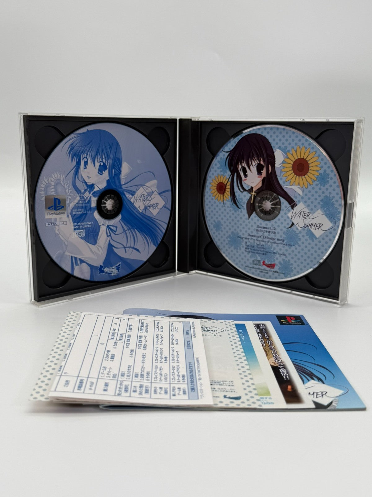 Water Summer Sony Playstation 1 NTSC-J Très bon état Complet en boîte