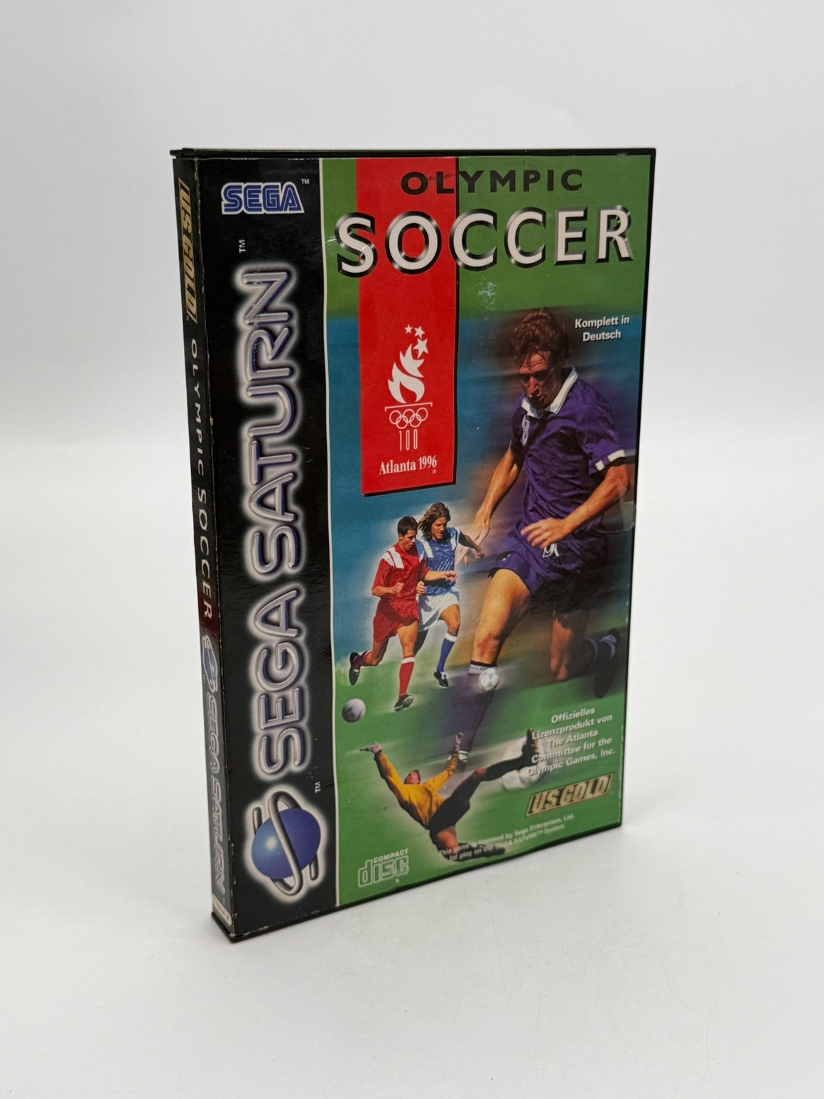 Olympic Soccer Sega Saturn bon état CIB OVP