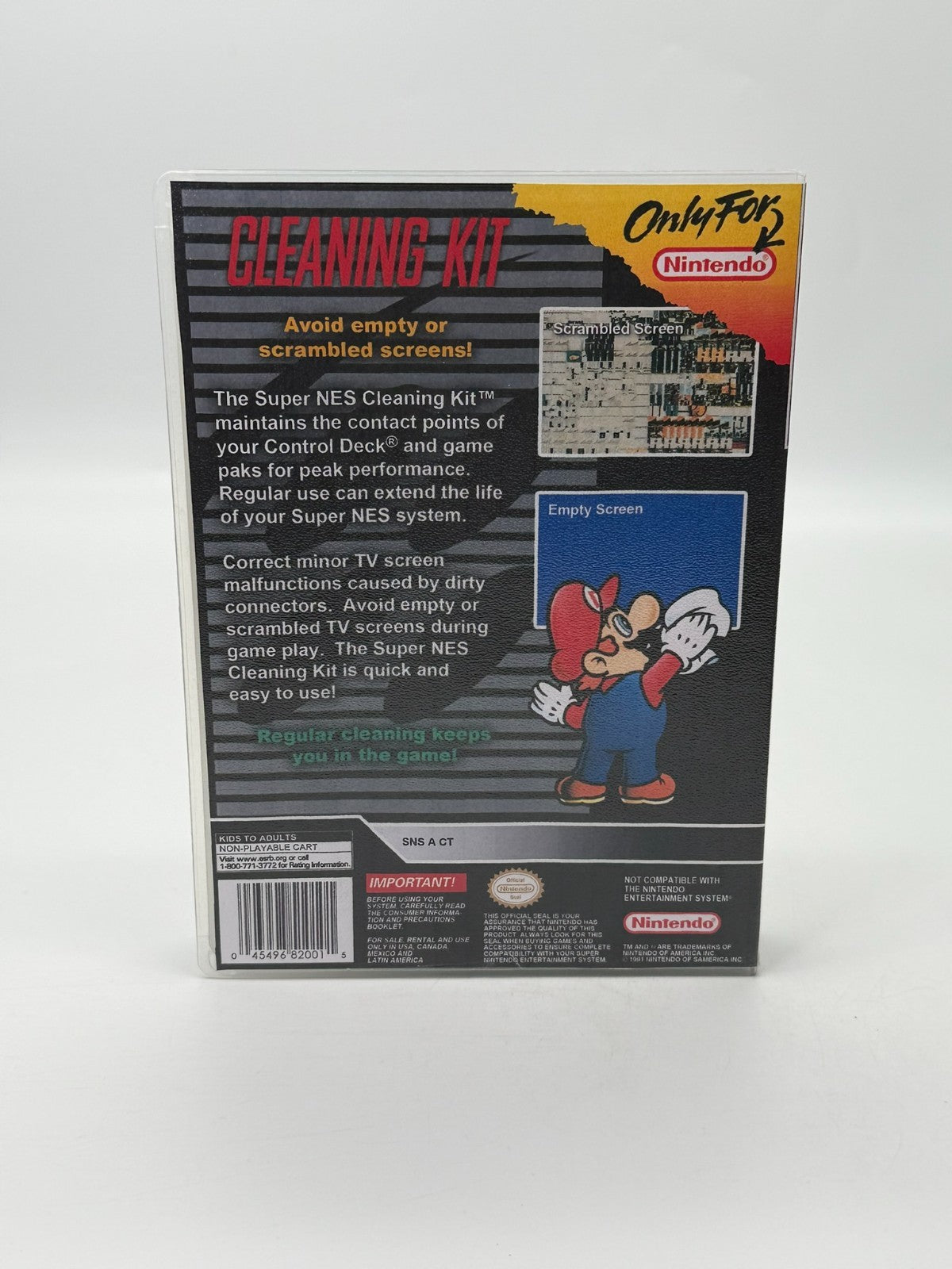 Kit de nettoyage Super Nintendo SNES Très bon état