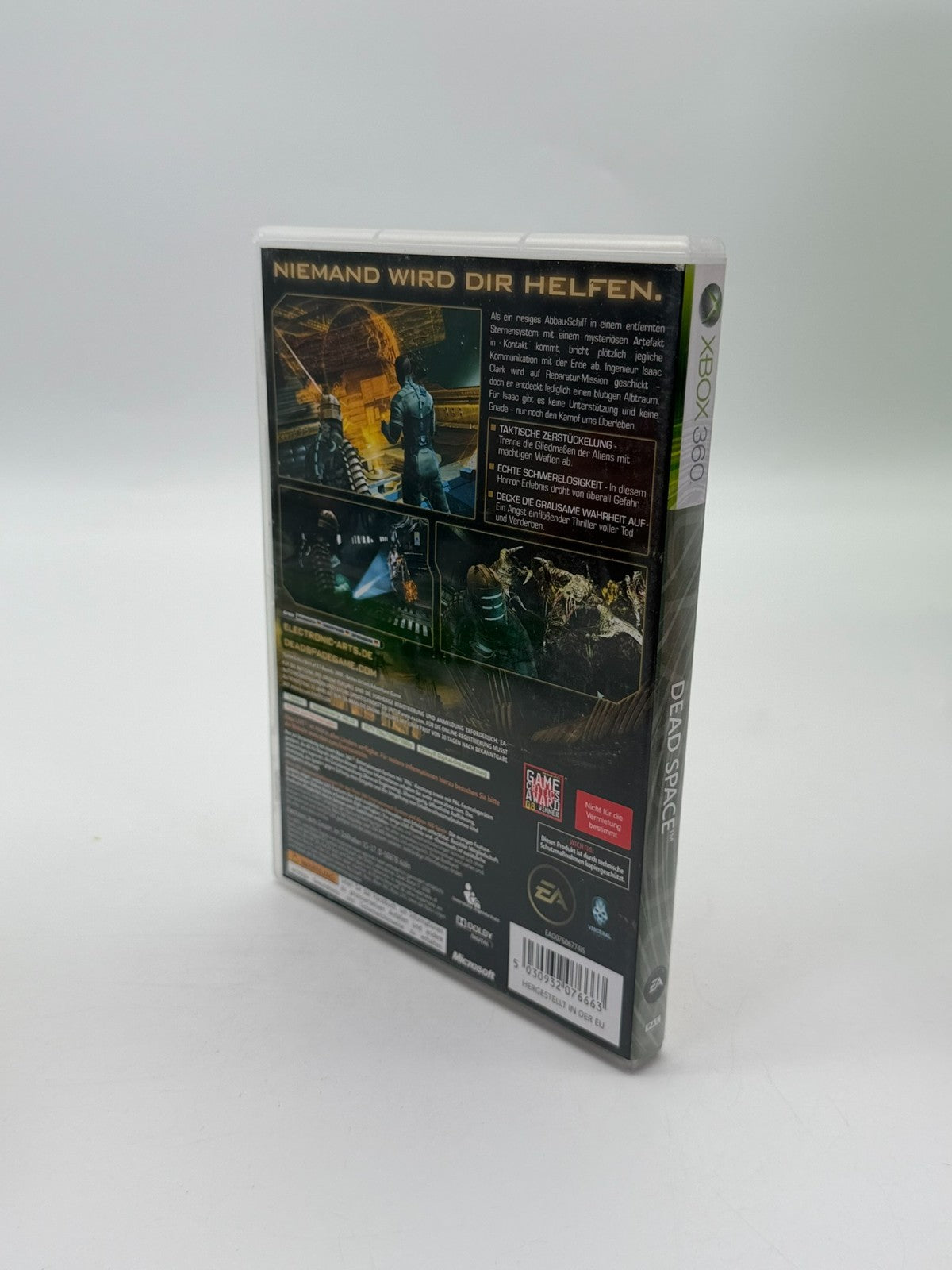 Dead Space Microsoft XBox 360 guter Zustand CIB OVP