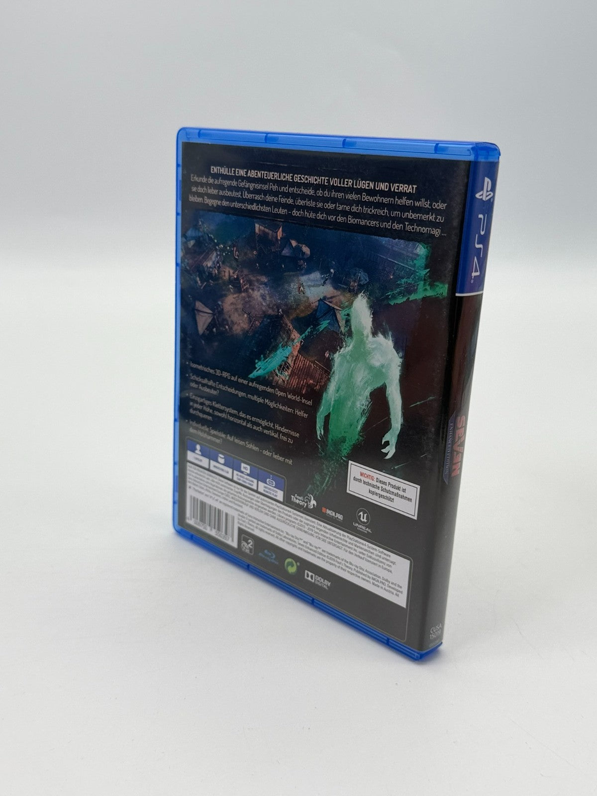 Seven Enhanced Edition Sony Playstation 4 Very good condition Original packaging