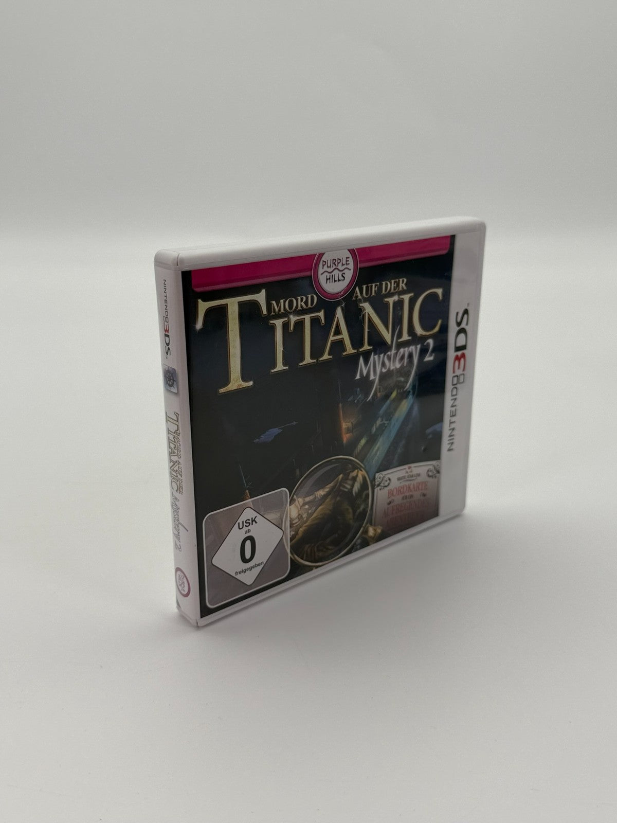 Mord Auf Der Titanic Mystery 2 Nintendo 3DS guter Zustand CIB OVP