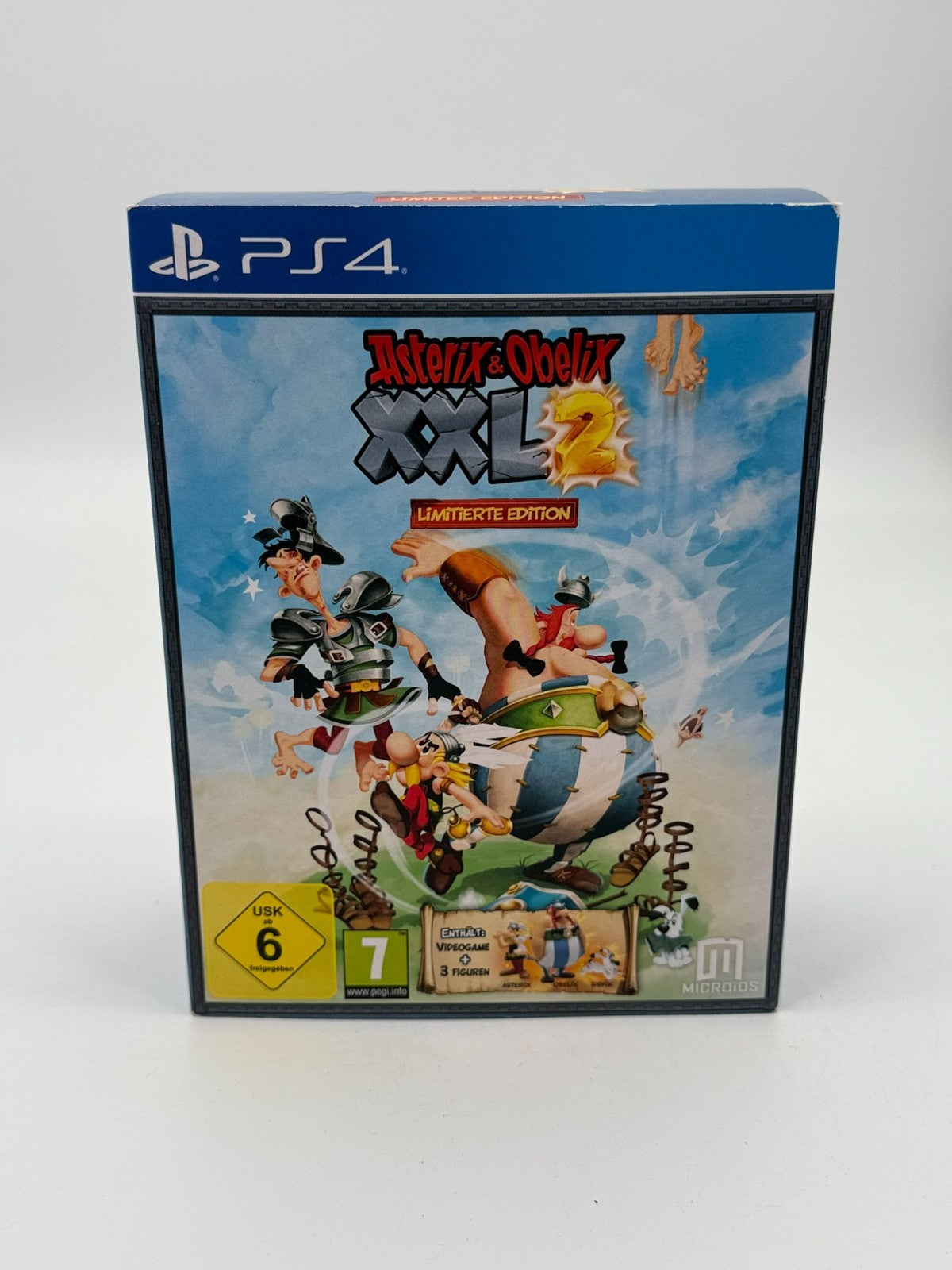 Asterix & Obelix XXL 2 Limited Edition Sony Playstation 4 Like New Condition