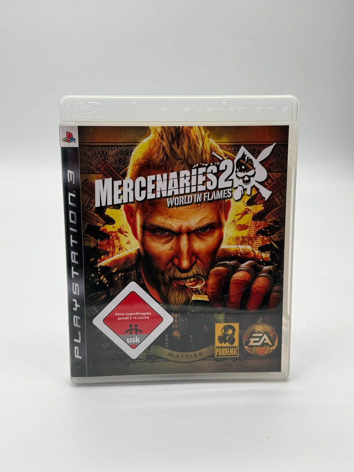 Mercenaries 2 World in Flames Sony Playstation 3 Très bon état CIB OVP