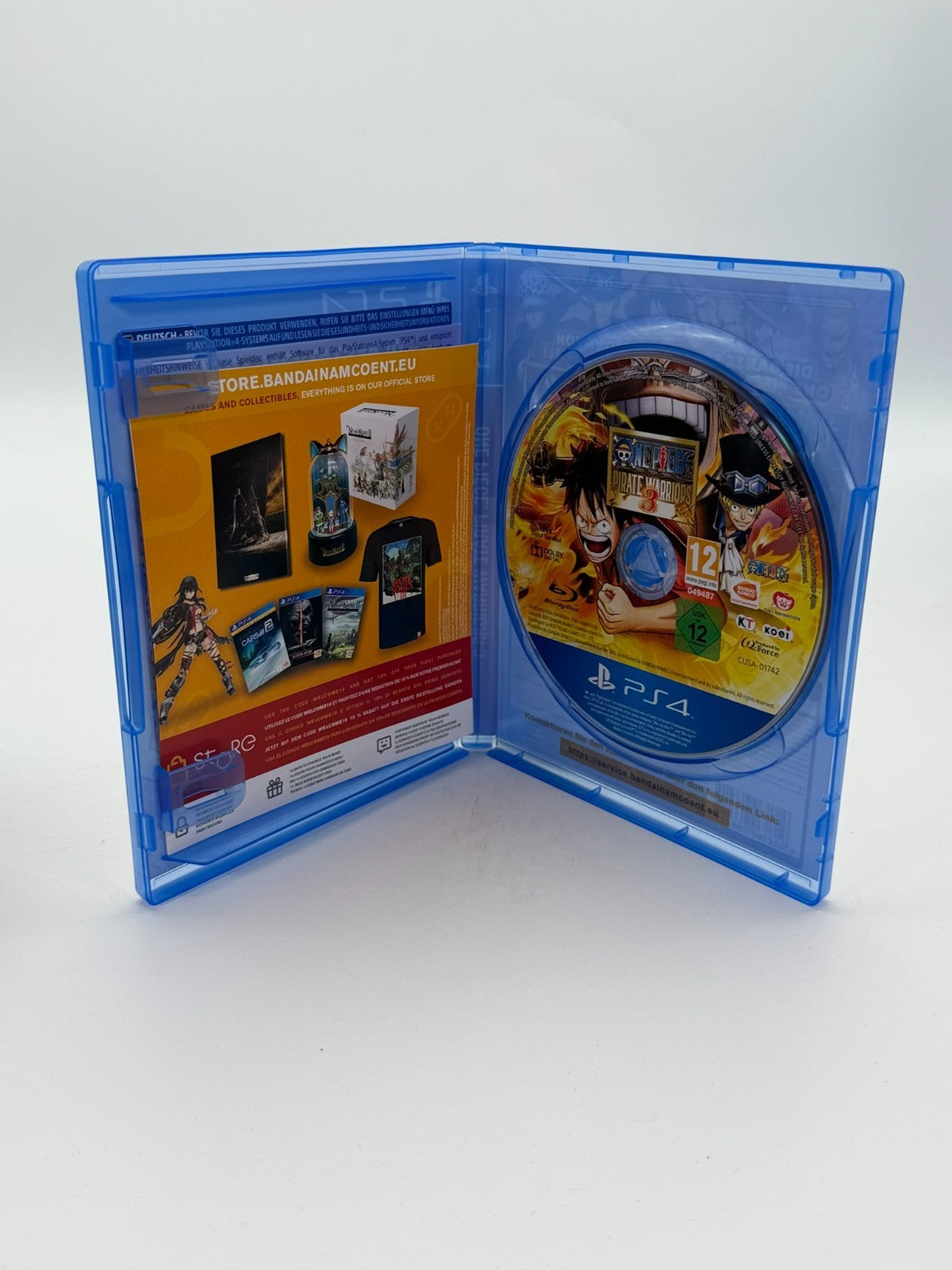 One Piece Pirate Warriors 3 Sony Playstation 4 guter Zustand CIB OVP
