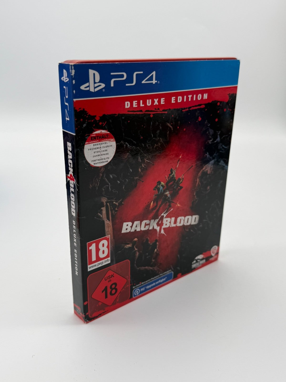 Back 4 Blood Deluxe Edition Steelbook Sony Playstation 4 Très bon état