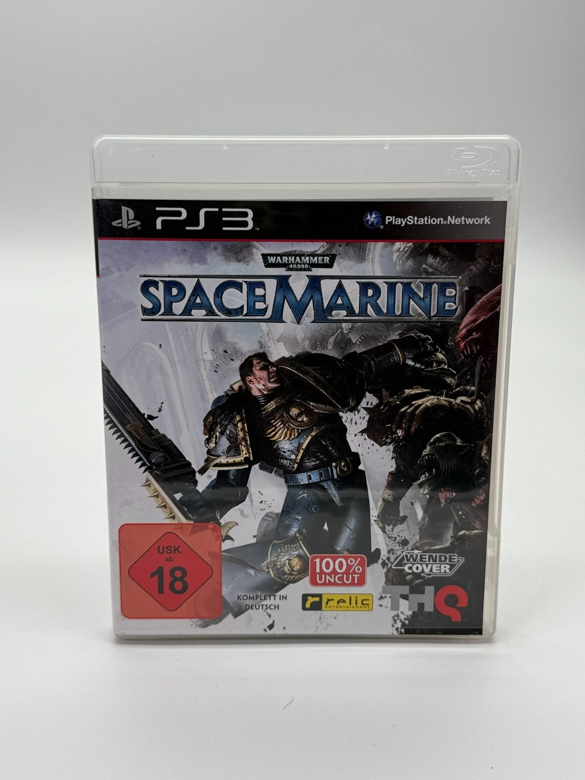 Warhammer 40.000 Space Marine Sony Playstation 3 Très bon état CIB OVP