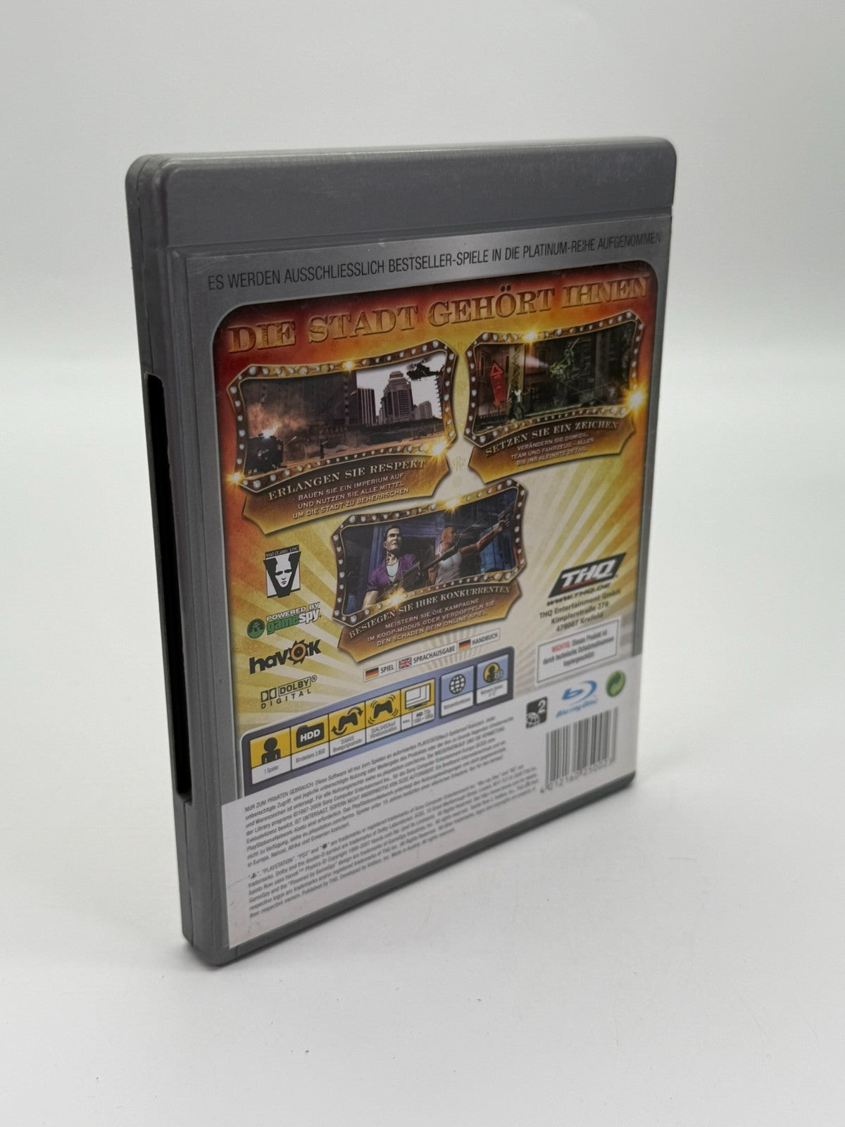 Saints Row 2 Sony Playstation 3 guter Zustand CIB OVP