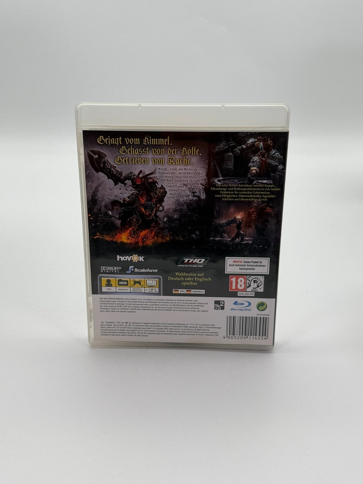 Darksiders Sony Playstation 3 Sehr guter Zustand CIB OVP