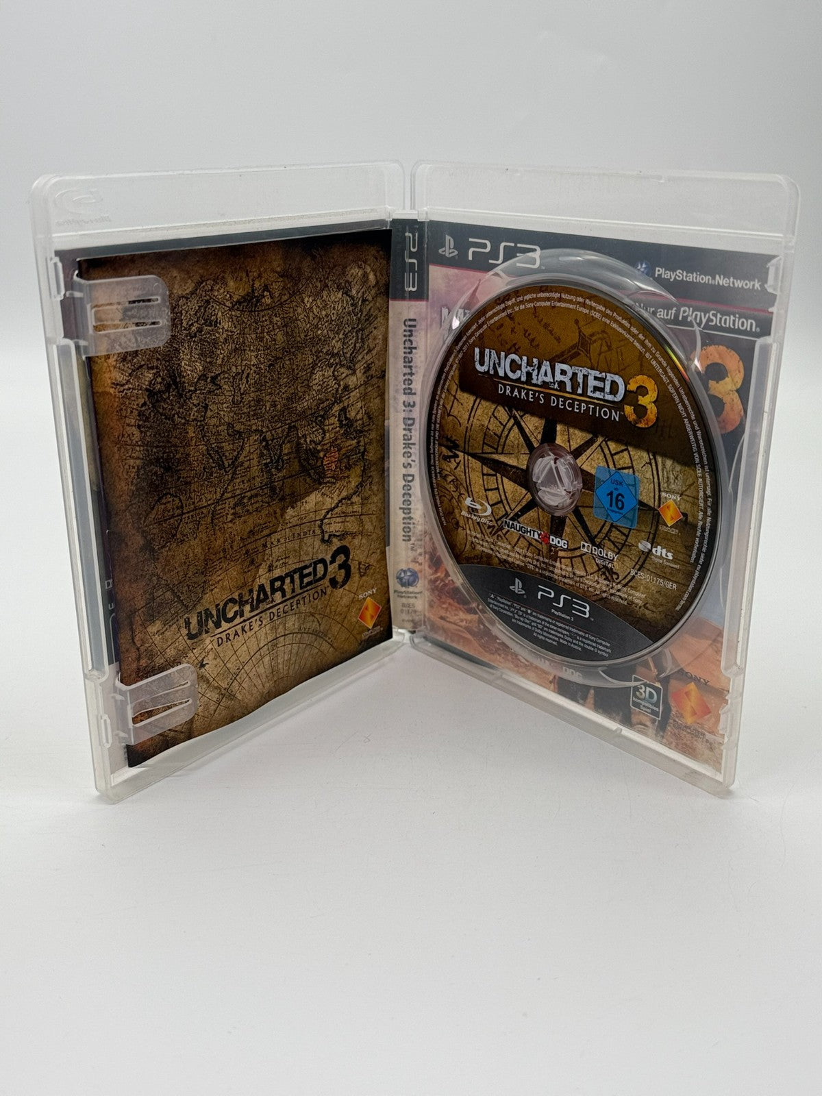 Uncharted 3 Drake's Deception Sony PlayStation 3 Good Condition CIB OVP