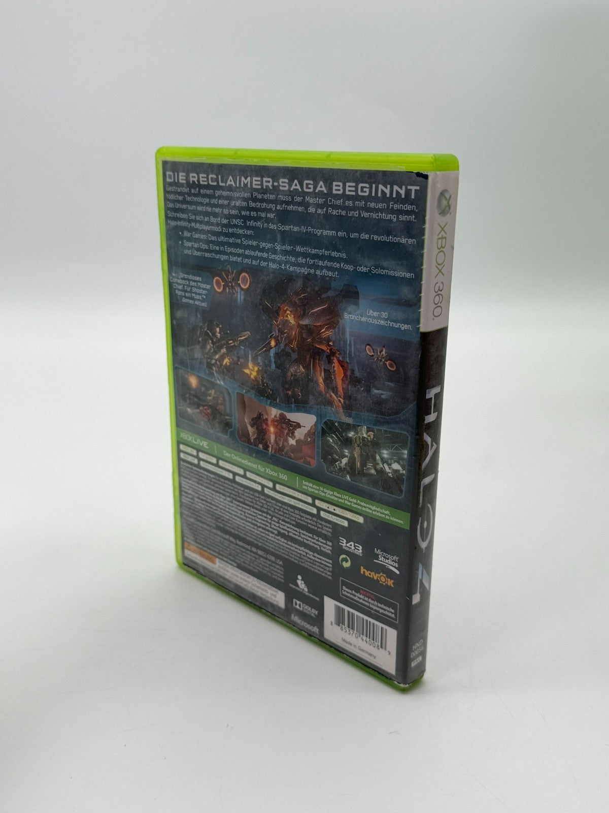 Halo 4 Microsoft XBox 360 guter Zustand OVP