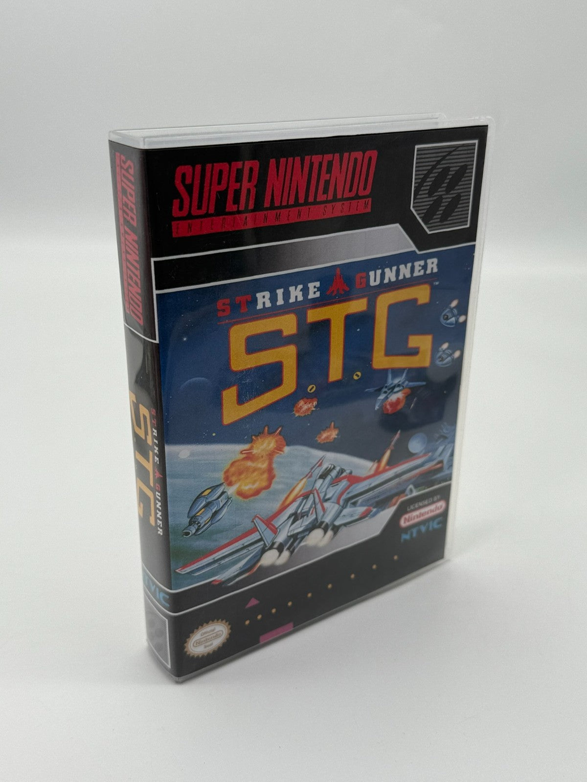 Strike Gunner S.T.G. Super Nintendo SNES NTSC-U/C bon - très bon + manuel