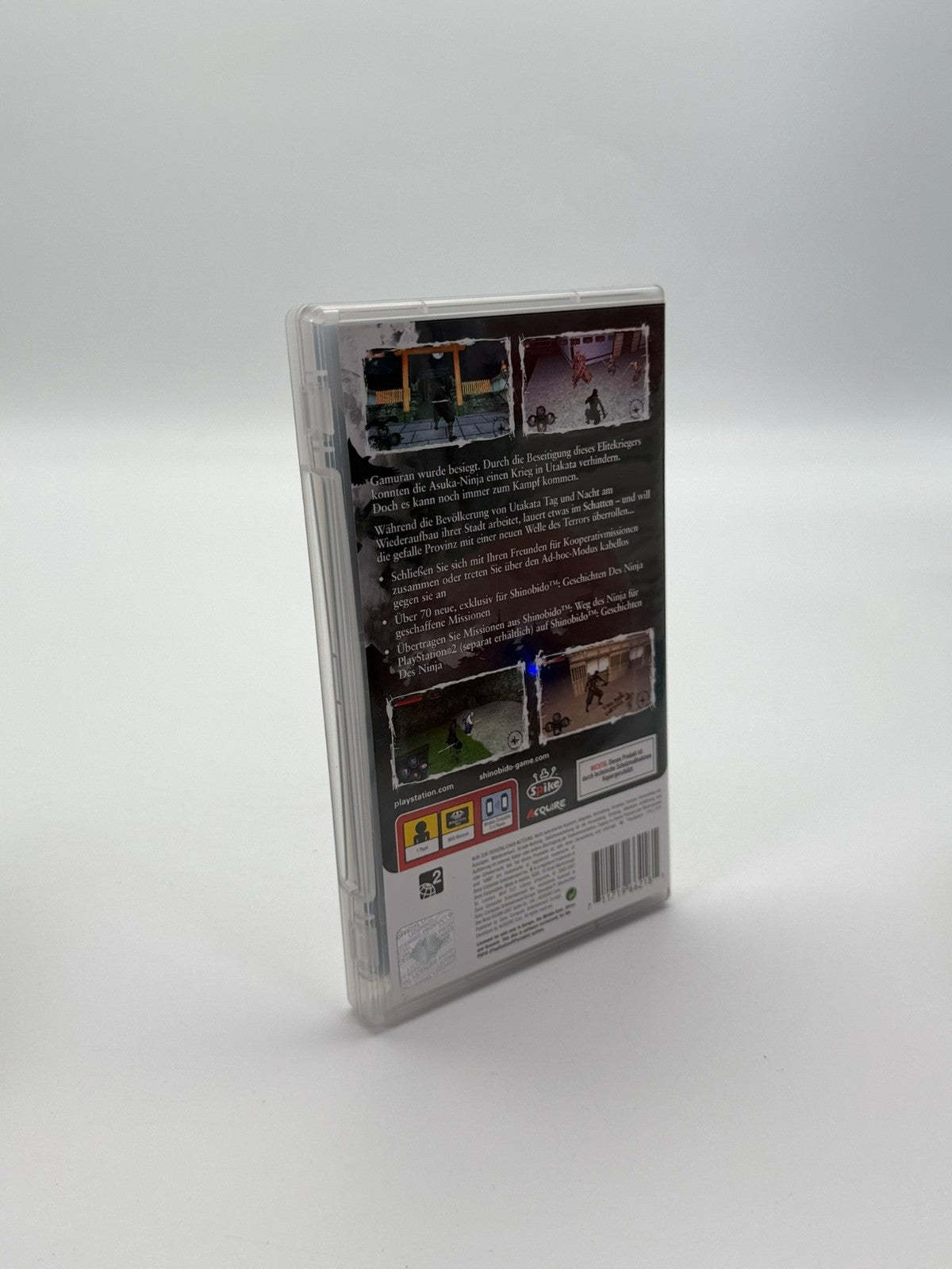 Shinobido Geschichten Des Ninja Sony PSP guter Zustand OVP