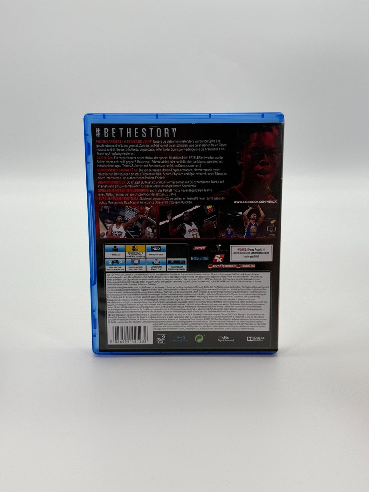 NBA 2K16 Sony Playstation 4 Sehr guter Zustand OVP