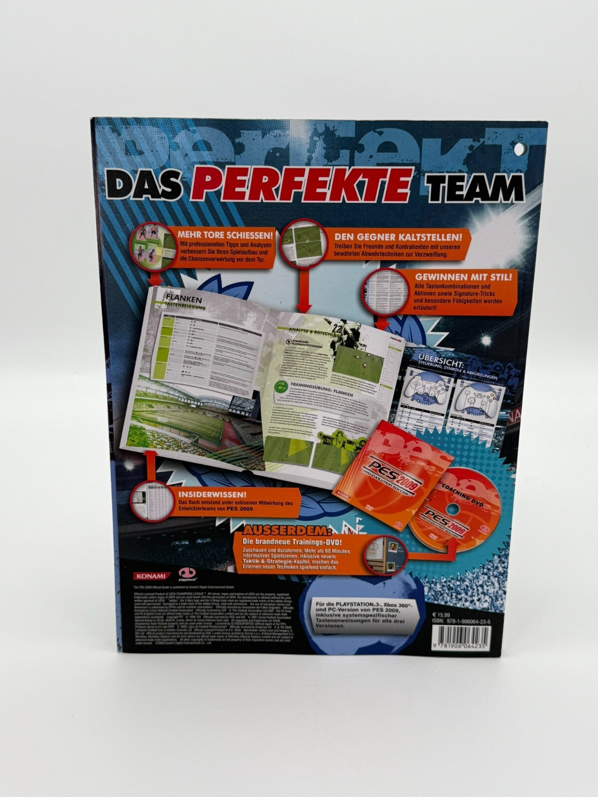 PES 2009 Pro Evolution Soccer Offizielles Lösungsbuch Sehr guter Zustand