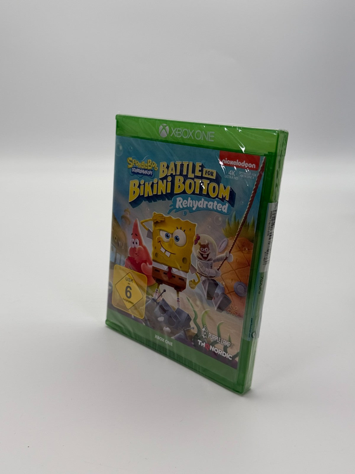 Spongebob Squarepants Battle For Bikini Bottom Rehydrated Microsoft XBox One Factory Sealed Neu
