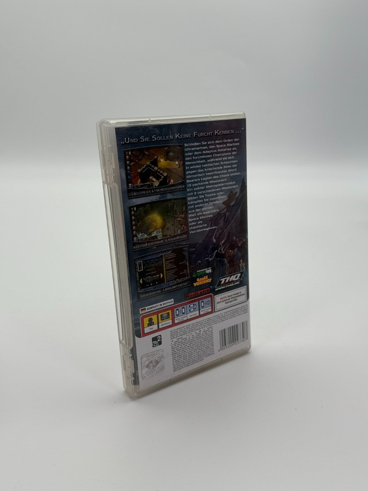 Warhammer 40.000 Squad Command Sony PSP guter Zustand CIB OVP
