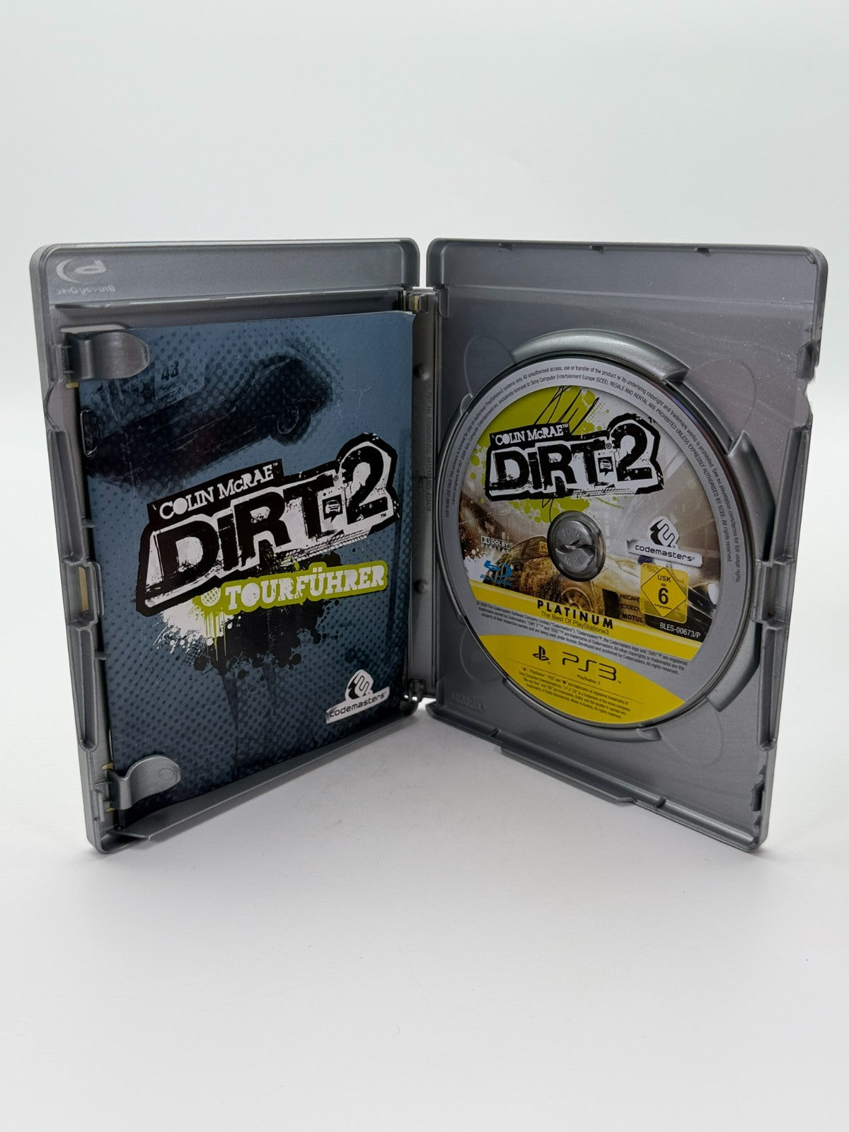 Colin McRae Dirt 2 Sony PlayStation 3 Good Condition CIB OVP