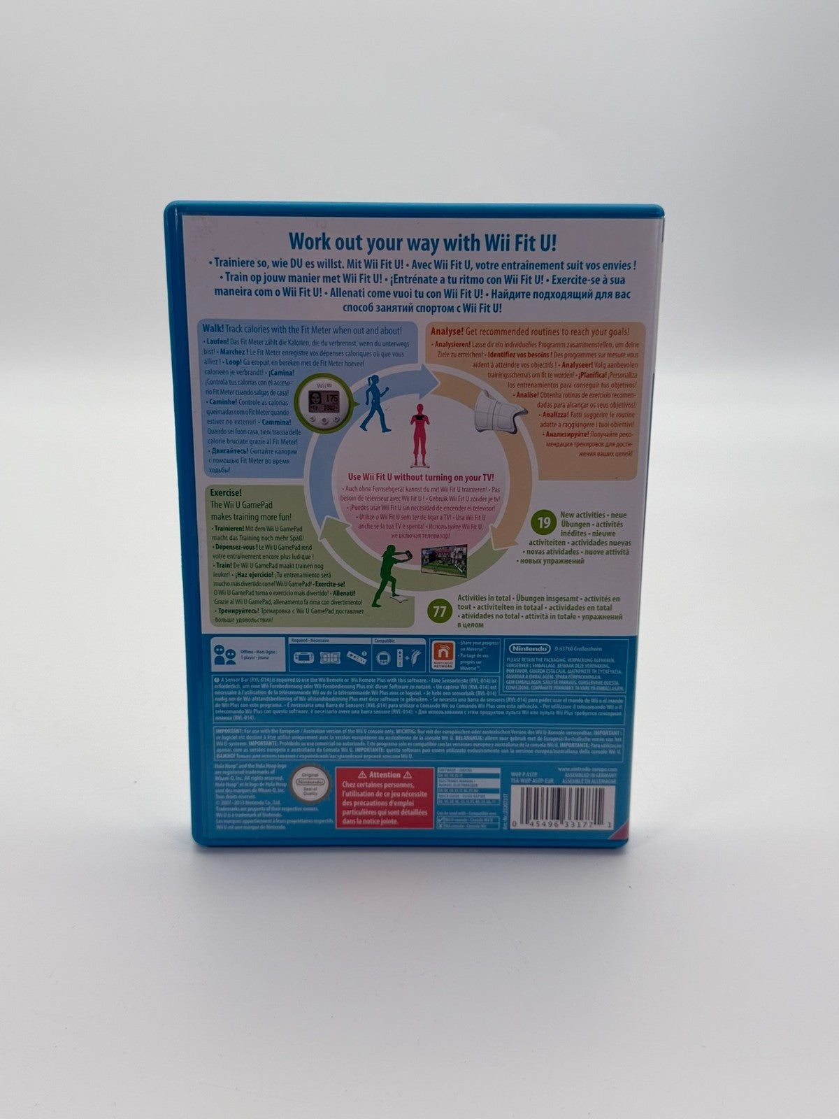 Wii Fit U Nintendo Wii U guter Zustand OVP