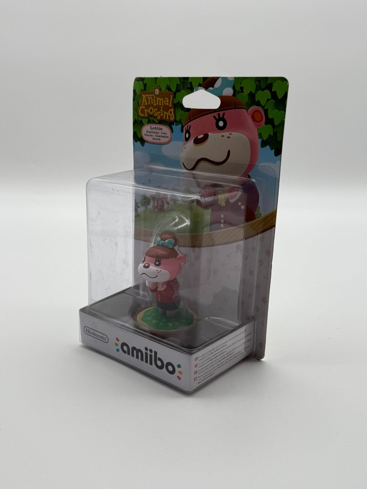 Animal Crossing Lottie Karlotta Amiibo 3DS Wii U Switch New & Unused