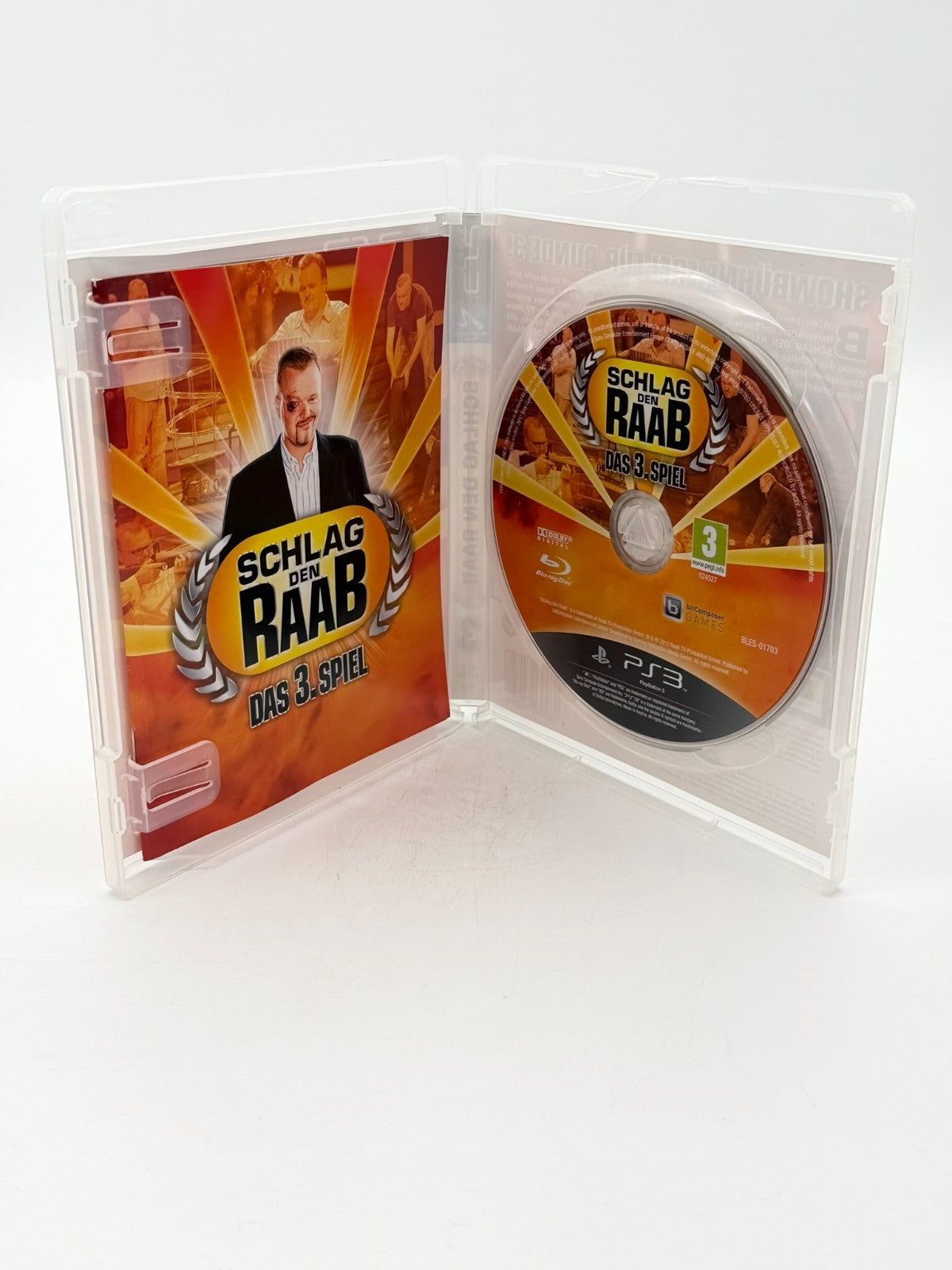 Schlag Den Raab: das 3. Spiel Sony Playstation 3 guter Zustand CIB OVP