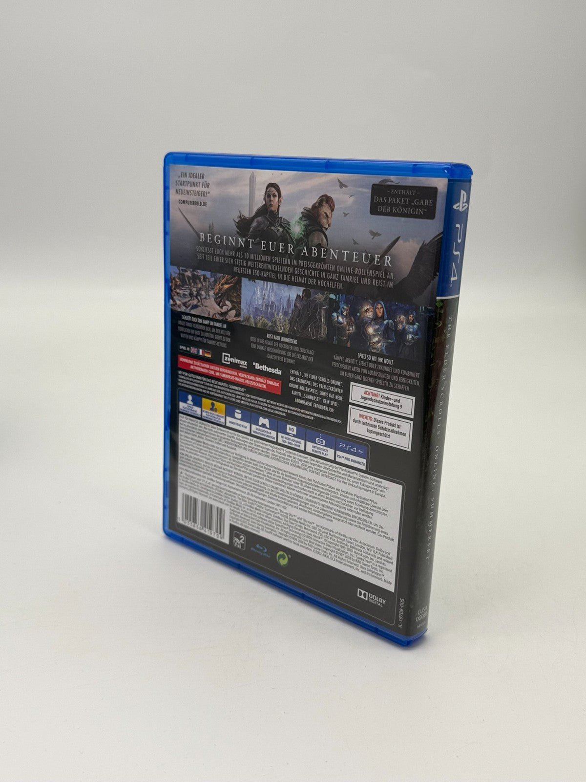 The Elder Scrolls Online Summerset Sony Playstation 4 État comme neuf CIB