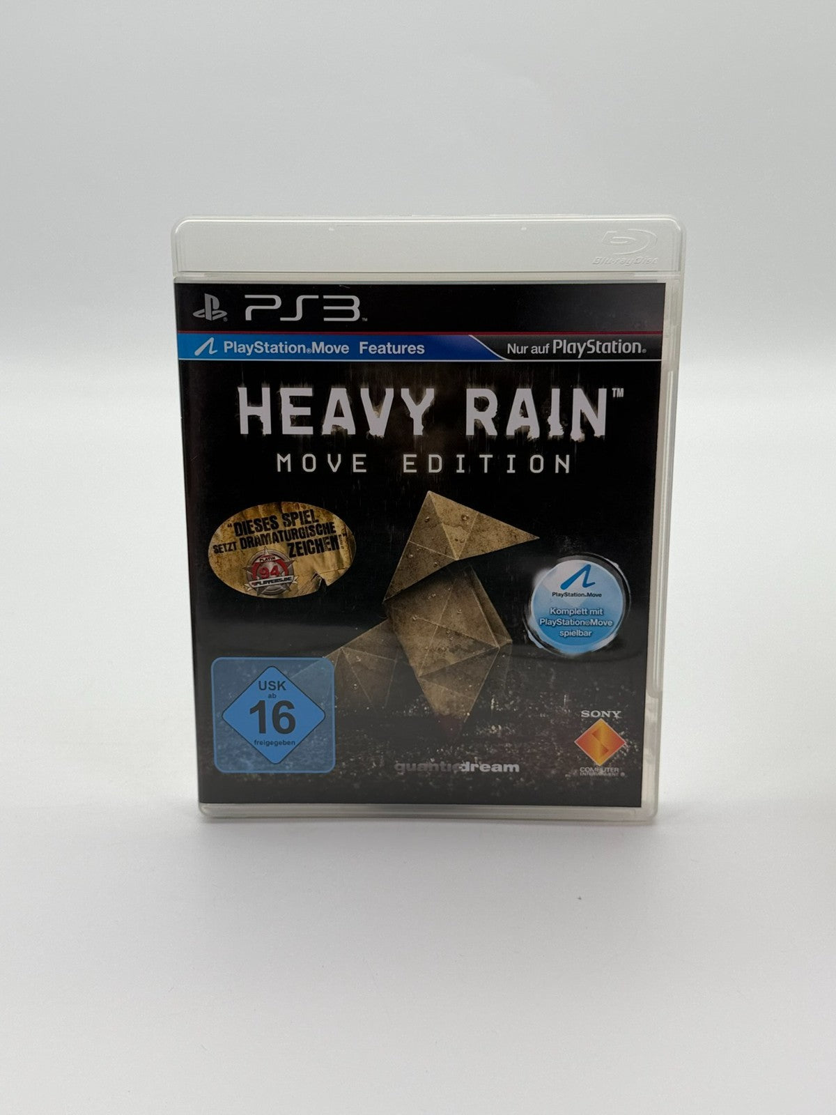 Heavy Rain Move Edition Sony Playstation 3 Sehr guter Zustand CIB OVP
