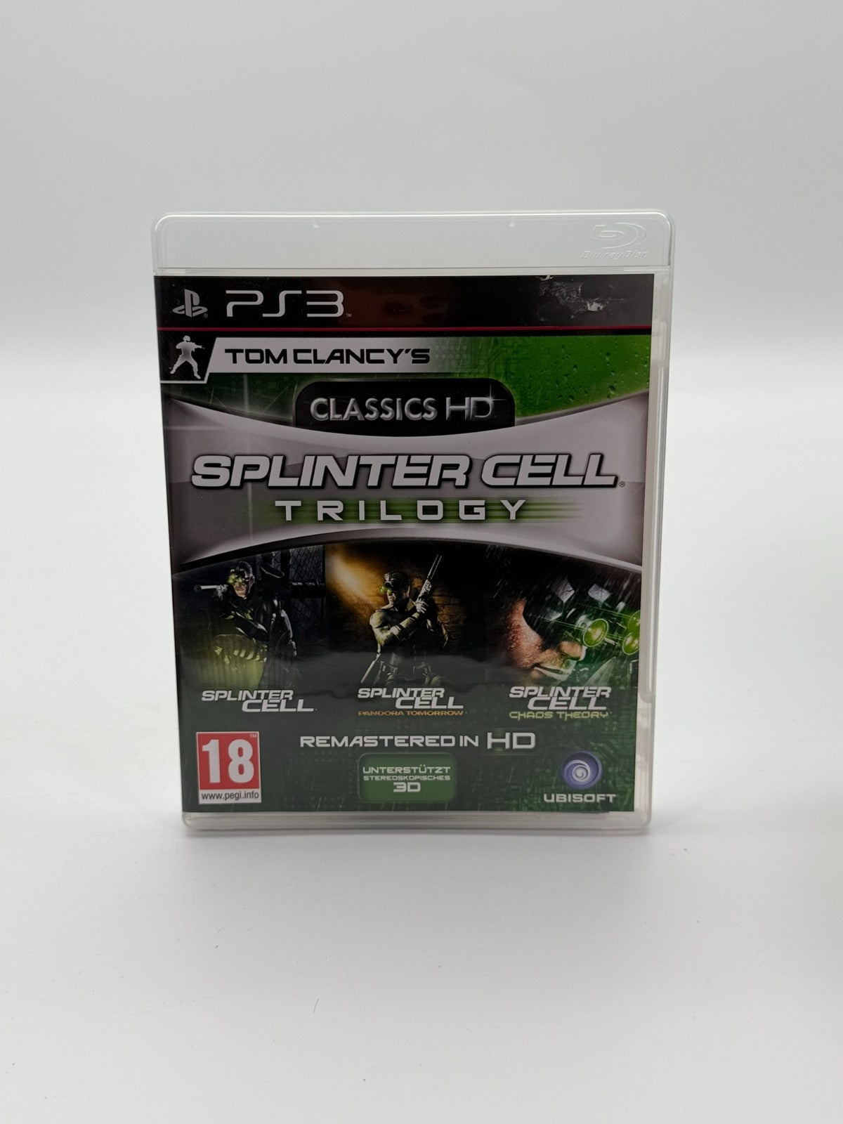 Tom Clancys Splinter Cell Trilogy Sony Playstation 3 Sehr guter Zustand CIB OVP