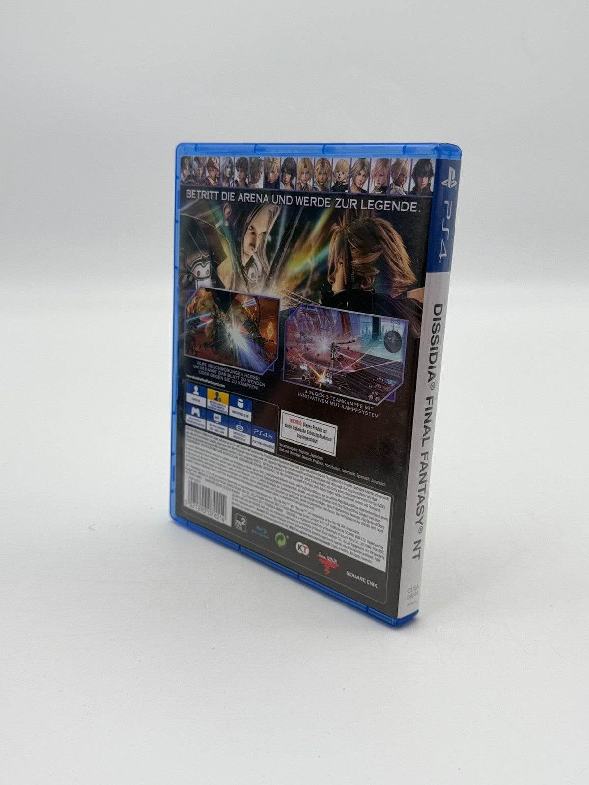 Dissidia Final Fantasy NT Sony Playstation 4 Sehr guter Zustand CIB OVP