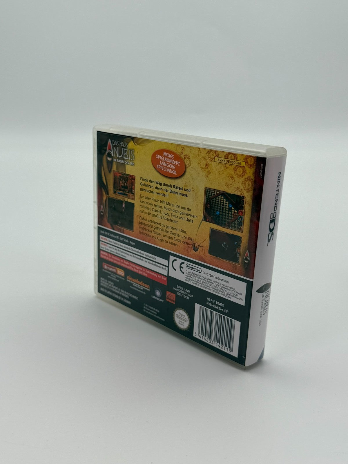 Das Haus Nubis Im Bann Der Iris Nintendo DS guter Zustand CIB OVP