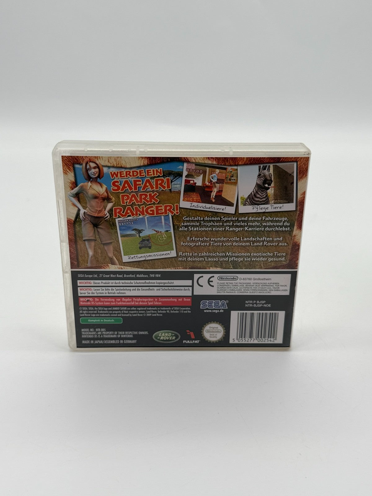 Jambo Safari Nintendo DS good condition original packaging